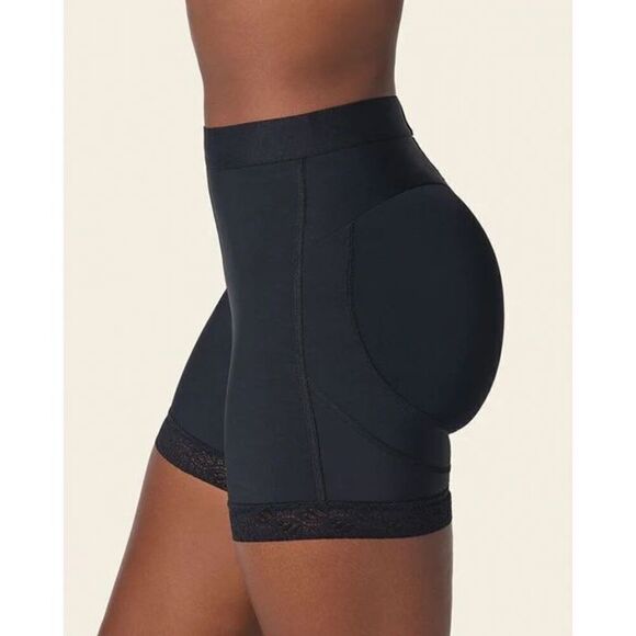 Leonisa NWT Compression Shapewear Mid-Rise Sculpting Butt Lifter Shaper Short M - Picture 2 of 7